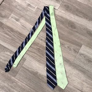 2 Boys ties - Lands’ End Best & J McLaughlin